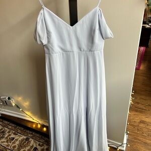 Devin Convertible Dress - Ice Blue
